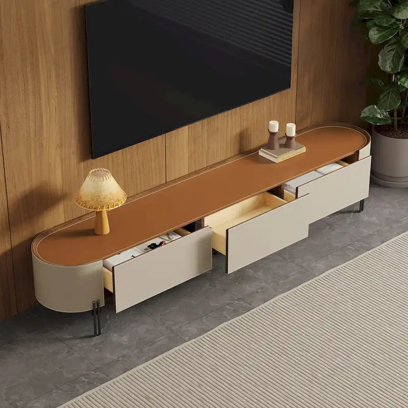 Noční stolek ve stylu Mid Century Modern s odkládací policí – 40 x 30 x 55 cm
