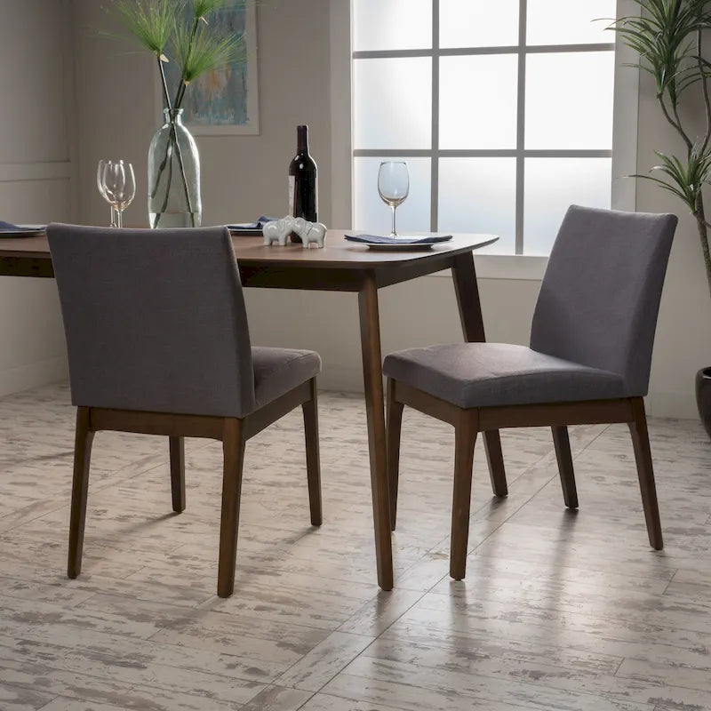 Upholstered Dining Chairs, Set of 2