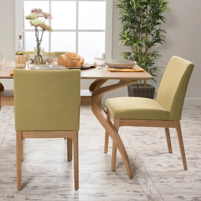 Upholstered Dining Chairs, Set of 2
