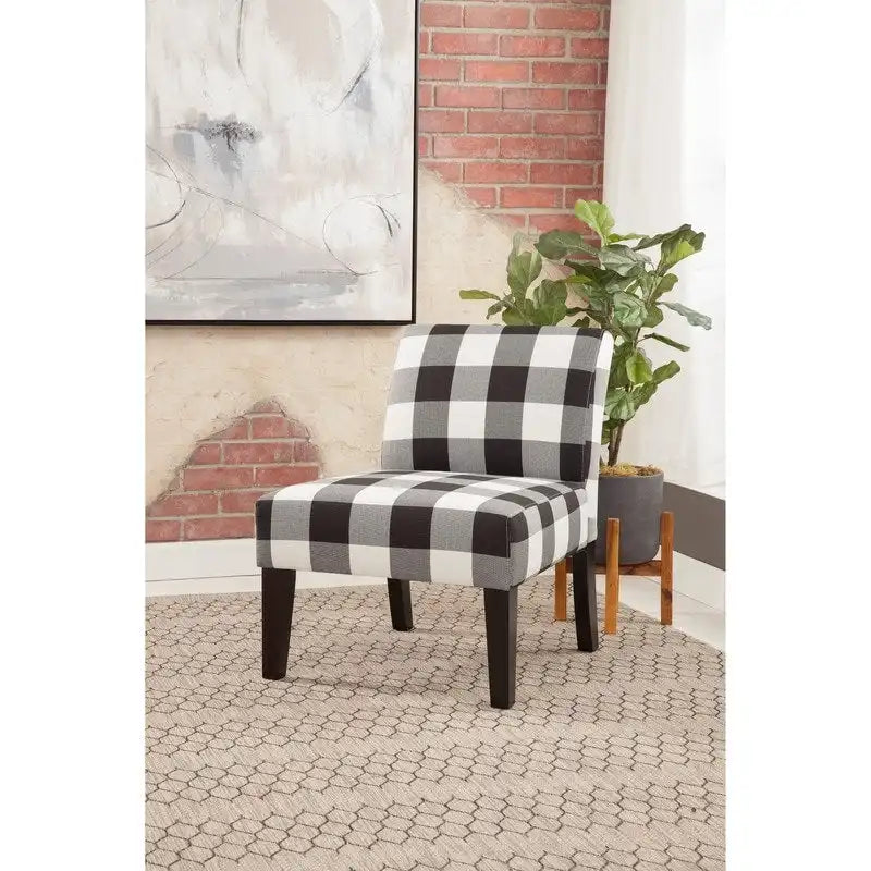 Armless Slipper Accent Chair