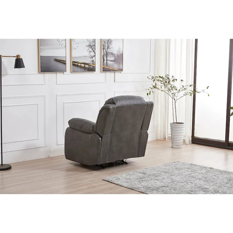 Traditional Fabric Pushback Recliner