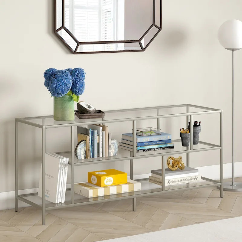Mid-Century Modern Accent Lounge Chair with Ottoman