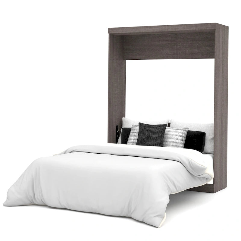 65W Queen Murphy Bed, Space-Saving Wall Bed