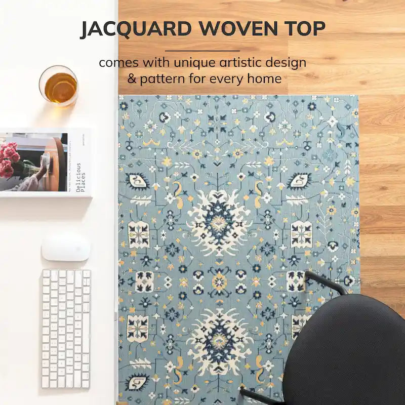 40 x 54.5" Chair Mat for Carpet and Hard Floors