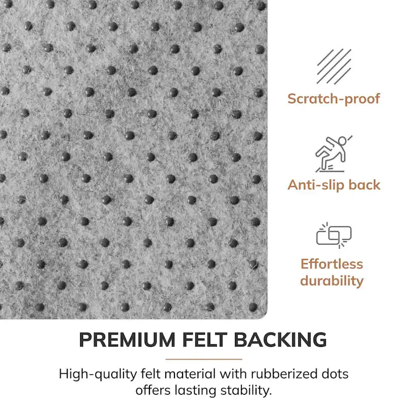 40 x 54.5" Chair Mat for Carpet and Hard Floors