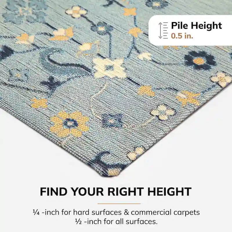 40 x 54.5" Chair Mat for Carpet and Hard Floors
