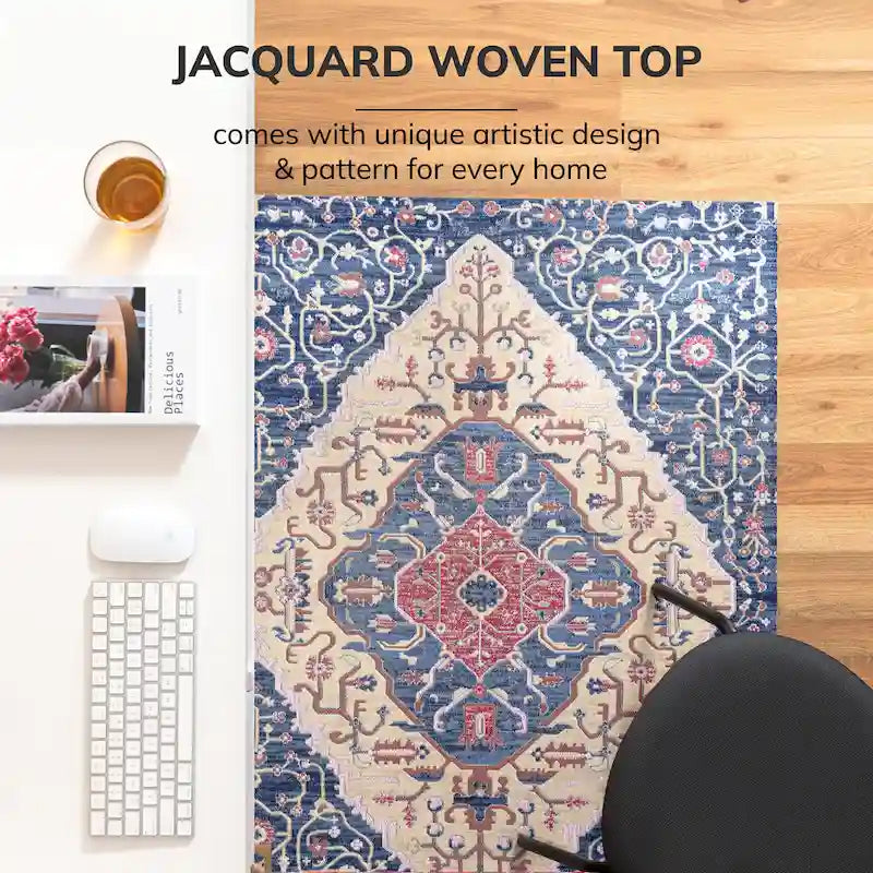 40 x 54.5" Chair Mat for Carpet and Hard Floors