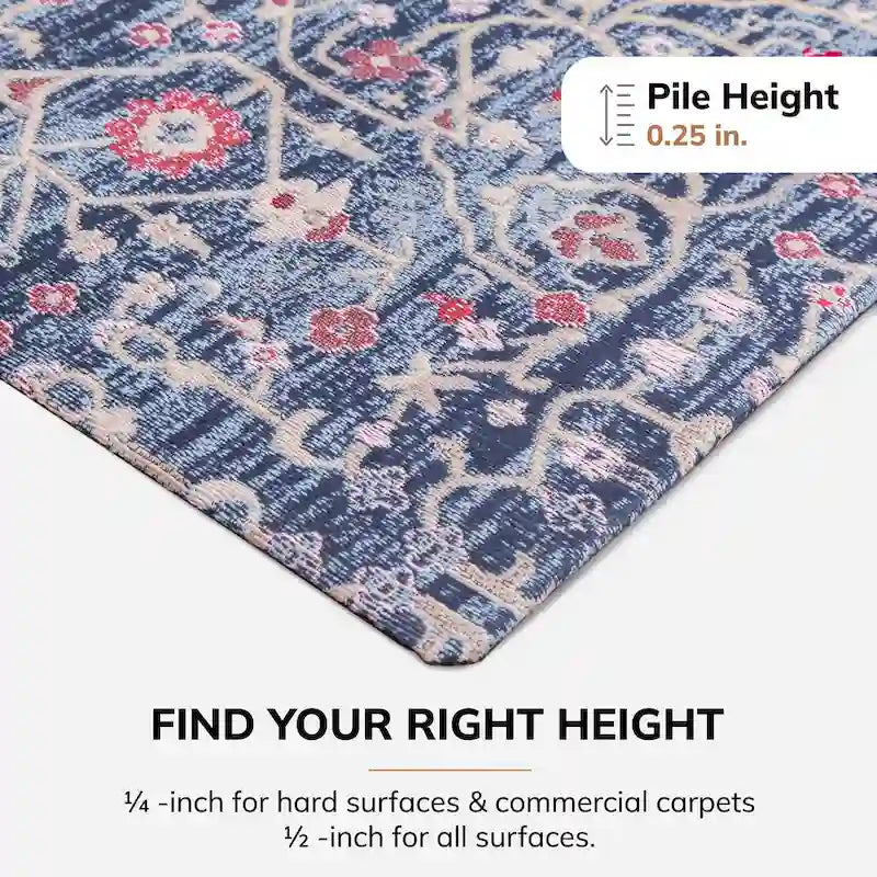 40 x 54.5" Chair Mat for Carpet and Hard Floors