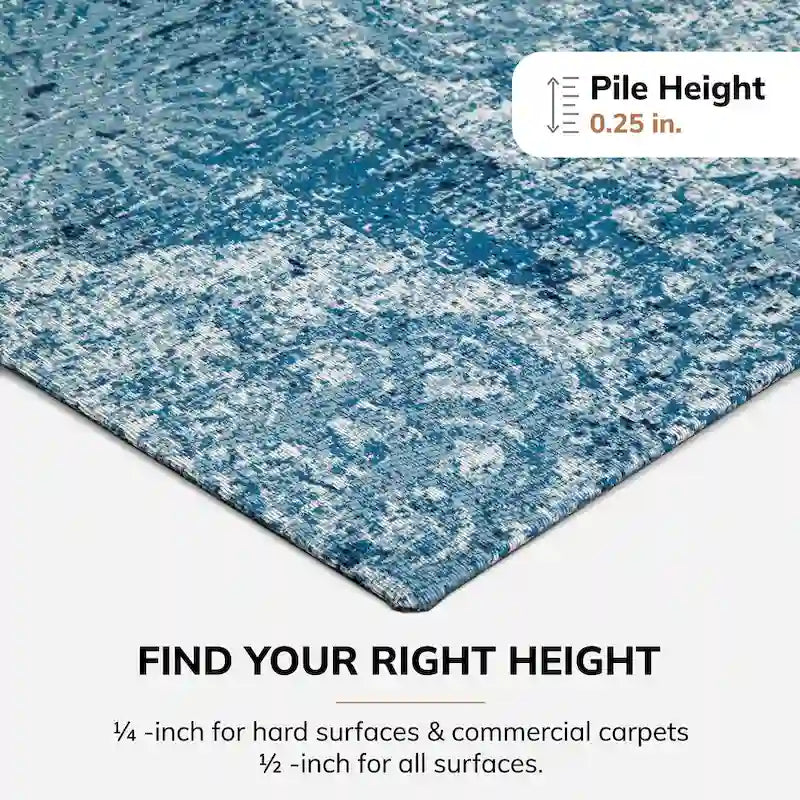 40 x 54.5" Chair Mat for Carpet and Hard Floors