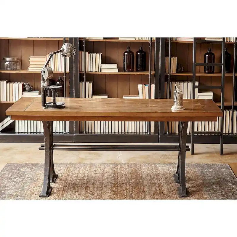 Outdoor Acacia Wood Coffee Table - 43Wx24Dx17H